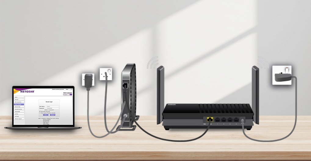 netgear login page