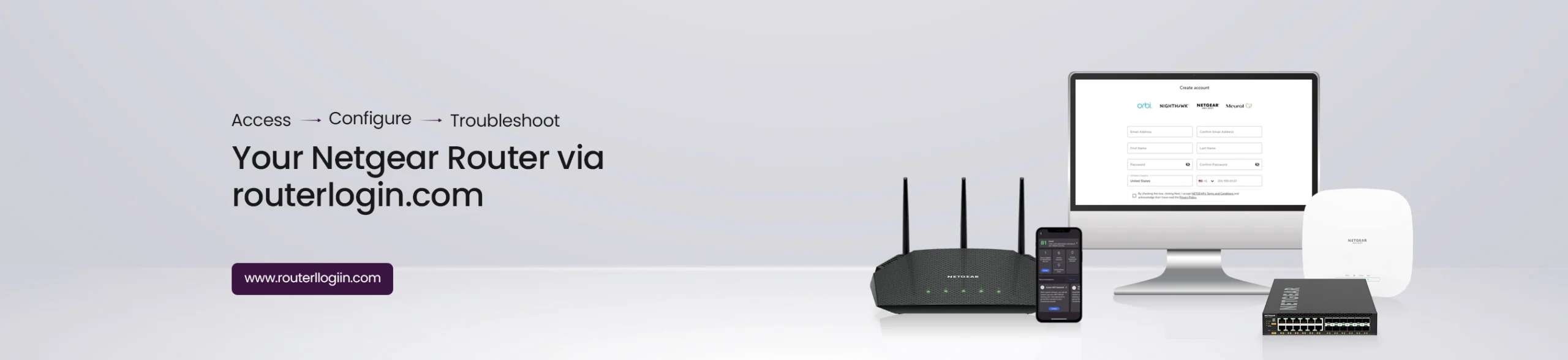 Netgear Router Banner